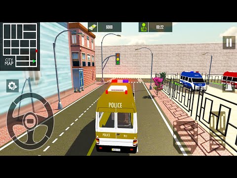 Police Ambulance Van Driving - 911 Rescue Emergency Simulator - Android GamePlay #4
