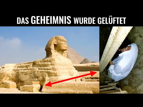 Geheime Fotos UNTER der Sphinx wurden VERÖFFENTLICHT! Versteckter Tunnel wird BESTÄTIGT!
