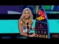 Chloe Lukasiak S Acceptance Speech For Choice Dancer Teen Choice Awards 2015