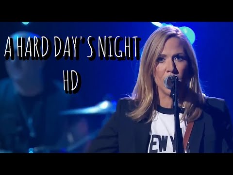 HD - Sheryl Crow 🐦‍⬛ (Tribute John Lennon) A Hard Day's Night (Official Live Video)✓ @Sherylcrow 