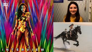 Wonder Woman 1984 - Lilly Aspell (Young Diana) on stunts, Gal Gadot & the DCEU's big new movie video