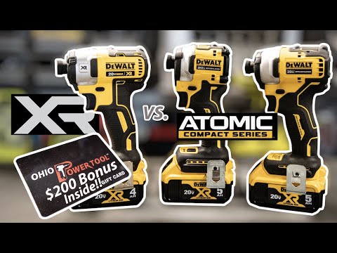 Dewalt XR vs Atomic Impact Drivers