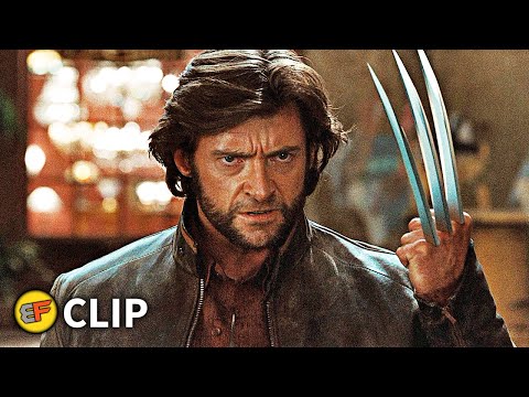 Wolverine vs Sabretooth vs Gambit | X-Men Origins Wolverine (2009) Movie Clip HD 4K