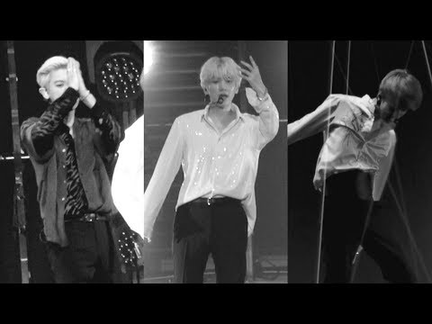 [4K fancam] 19.09.28 EXplOration Taipei 엑소 EXO - 데미지 Damage ( 찬열, 백현, 세훈 focus)