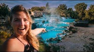 Secret Hot Spring, Rome Marathon & Van Life in Italy