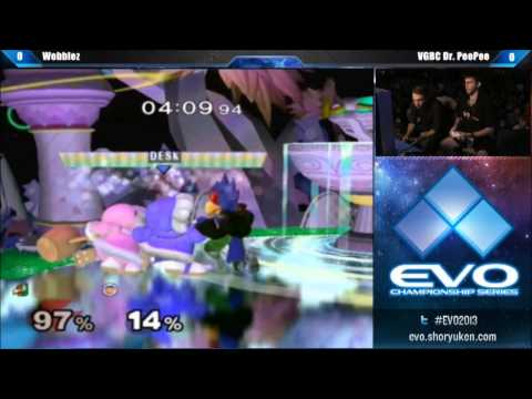 EVO 2013 Super Smash Bros. Melee Top 8 - Wobbles vs Dr.PeePee