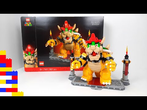 Groß, mächtig schwer und absolut fantastisch! LEGO® Super Mario 71411 "Der mächtige Bowser" [Review]