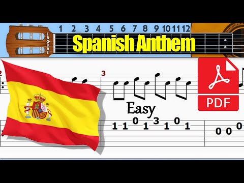 Spanish National Anthem Guitar Tab