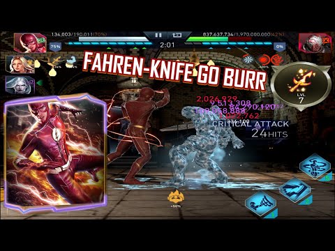 How Strong Is Fahren-Knife? | Injustice 2 Mobile