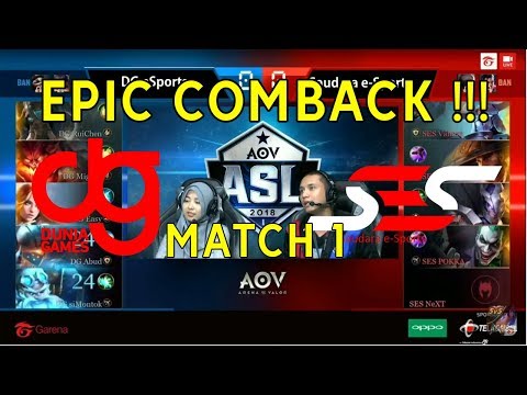 DG eSports vs Saudara e-Sports - ASL Season 1 - Week 2 Match 1