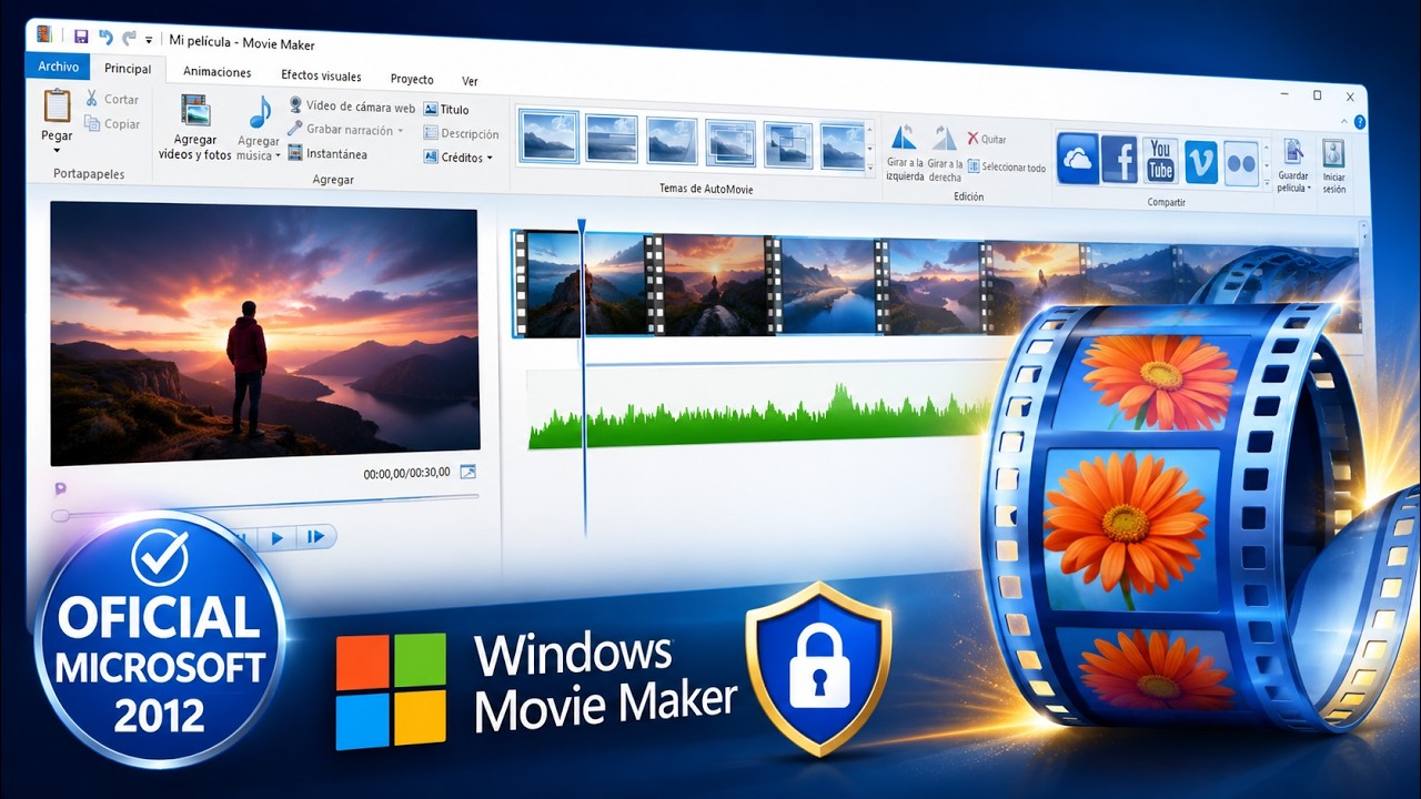 Windows Movie Maker oficial de Microsoft