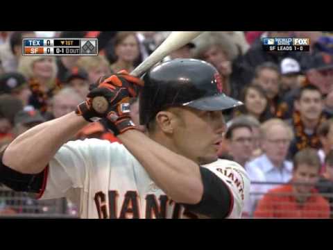 MLB 2010 world series game 2 Rangers @ Giants