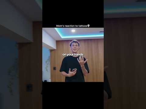 Mom's reaction to tattoos #brezscales