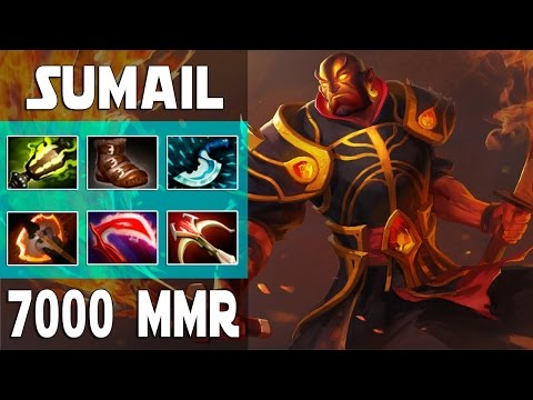 DOTA 2 - SUMAIL EMBER SPIRIT GAMEPLAY 7000MMR