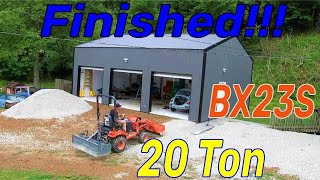 WE FINALLY FINISHED!!! - Gravel Spreading Tips, Tricks, and Techniques - Kubota BX - Tractor Tuesday