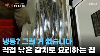 냉동 NO! 오늘 잡은 갈치만 쓰는 진짜 맛집의 비결🐟ㅣ#극한직업