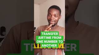 How to transfer airtime from one phone to another. #mtn #mtnghana #shorts #habibeducate #airtime