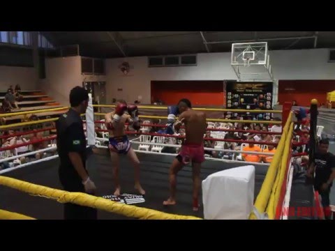 1º Epic Muaythai Brasil - Vitor "Thai" (Puro Thai) x Dionatha Tobias (DK1 Shamo)50Kg.