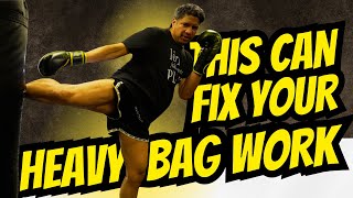 The Biggest Heavy Bag Training Mistake You Should Avoid! - Muay Thai and Kickboxing Training