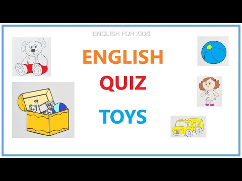 ENGLISH QUIZ – TOYS 🧸 | TEST DE LIMBA ENGLEZĂ – JUCĂRII | ENGLISH VOCABULARY - TOYS