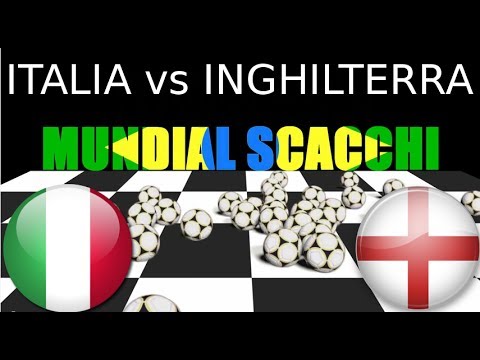 ITALIA vs INGHILTERRA - Mundial Scacchi - FIFA Coppa del Mondo 2014 (Adams vs Caruana)