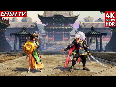 Wu Ruixiang vs Kurama Yashamaru (Hardest AI) - Samurai Shodown | 4K 60FPS
