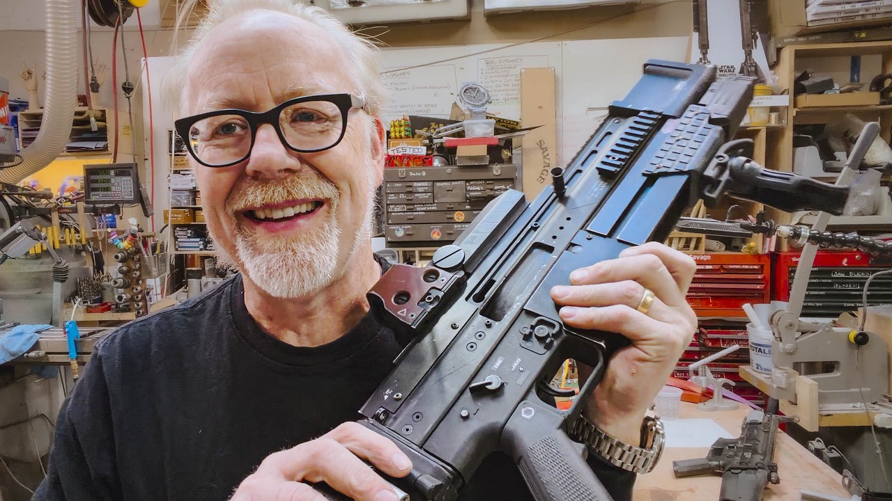 Adam Savage Fixes the Shotgun Prop from The Expanse!