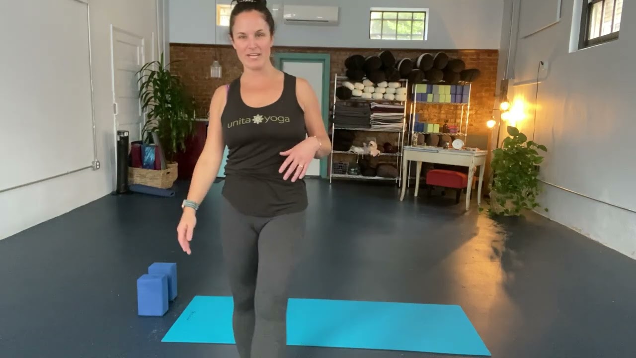 Triangle Pose (Trikonasana) and Revolved Triangle (Parivrtta Trikonasana)