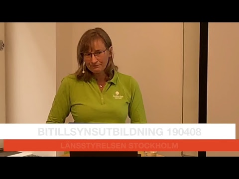 Utbildning Bitillsyn 8 april