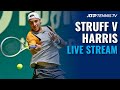 Jan-Lennard Struff v Lloyd Harris | 2021 ATP European Open Antwerp Live Stream