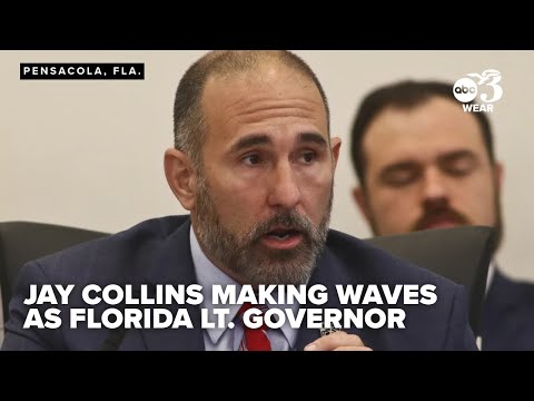 Jay Collins pledges to transform Florida, redefine lieutenant governor role