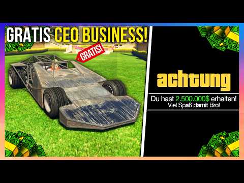 Neue Eventwoche in GTA 5! 2.5 Mio $ geschenkt, 2x$ auf CEO Business & gratis Ramp Buggy!