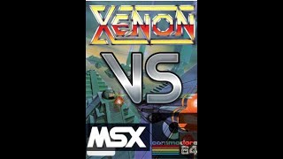 MSX VS C64 : Xenon