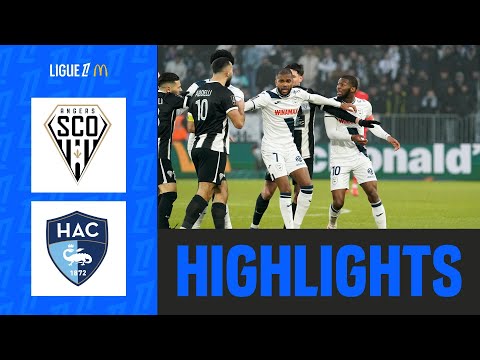 Hanin SAUVE Angers EN FIN DE MATCH contre le Havre | 20ème journée - Ligue 1 McDonald's 24/25