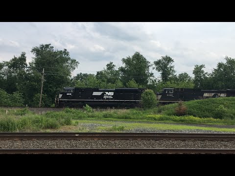 Brand New NS SD70ACe (SD70IAC) 1206 Leads 6K4 Into the Port Reading Secondary at Bound Brook 6/5/19