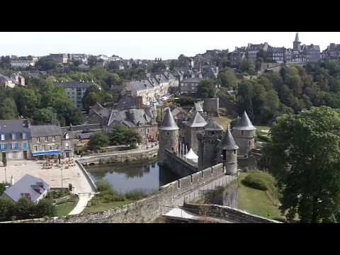 Chateau de Fougeres, Brittany, France.