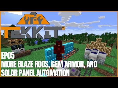 Tekkit 2 | Ep05 | Fastest Infinite Blaze Rods, Gem Armor, and Automation Beginnings
