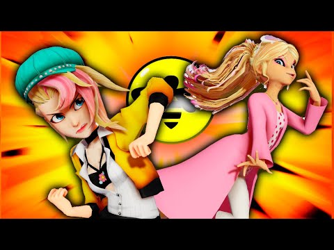 [Miraculous Ladybug MULTIVERSE] Zoe & Chloe 🖤🐝🖤 Reverse holders Transformation