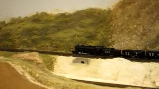 preview picture of video 'Niles Canyon Depot N-Scale Layout in Fremont California'