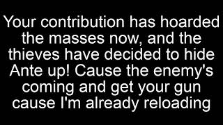 The Fall of Troy - Tom Waits (lyrics on screen)