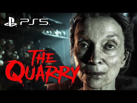 THE QUARRY 100% Gameplay Walkthrough Part 1 - WELCOME TO HORROR CAMP (4K 60FPS PS5)