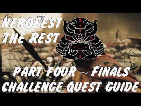 Nerofest - Exhibition Walkthrough - Rounds 4 ~ Finals - Winner Winner Chicken Dinner!