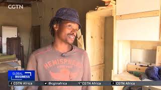 South African entrepreneur creates unique furniture from used wood
