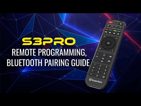 SuperBox S3 Pro Remote Programming & Pairing Guide for Voice Control Function
