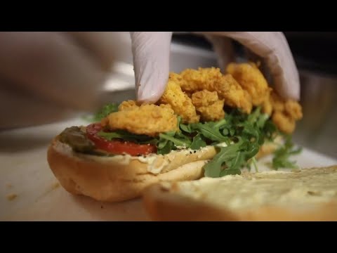 Popular Biloxi restaurant shows how to make a shrimp po-boy