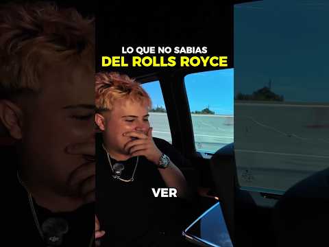 PARA ESTO SIRVE UN ROLLS ROYCE Y POCOS LO SABEN