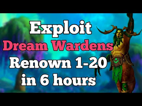 Dream Wardens MAX Renown in 6 Hours!