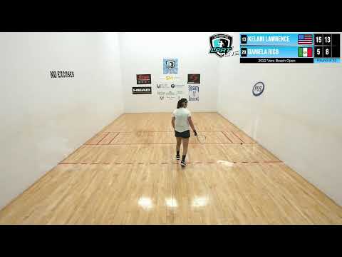 2022 Vero Beach Open - Round of 32 - Lawrence vs Rico