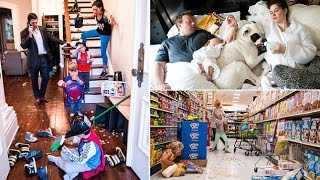 Photographer captures the hilarious and all too recognizable anarchy of parentho