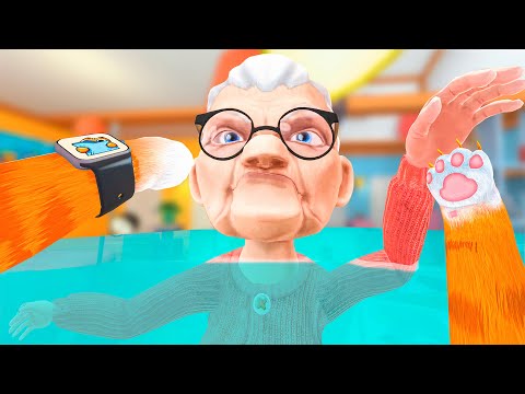 ❄️ KOT PRÓBUJE UTOPIĆ BABCIE W AKWARIUM!? | I am a Cat VR |